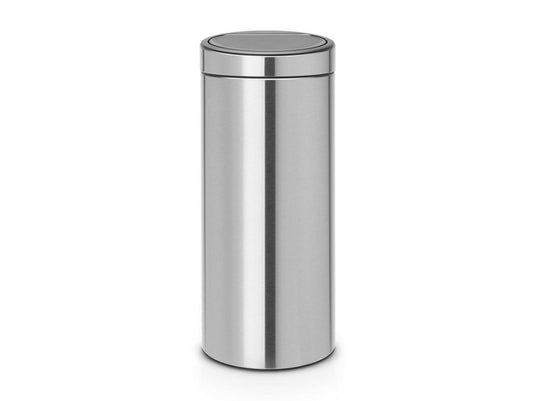 Brabantia touch bin afvalemmer 30l matt steel fingerprint proof