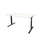 Bureau schaffenburg linesto plus 120x80 wit zwart