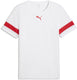 Puma individualrise jersey heren sportshirt - white- red