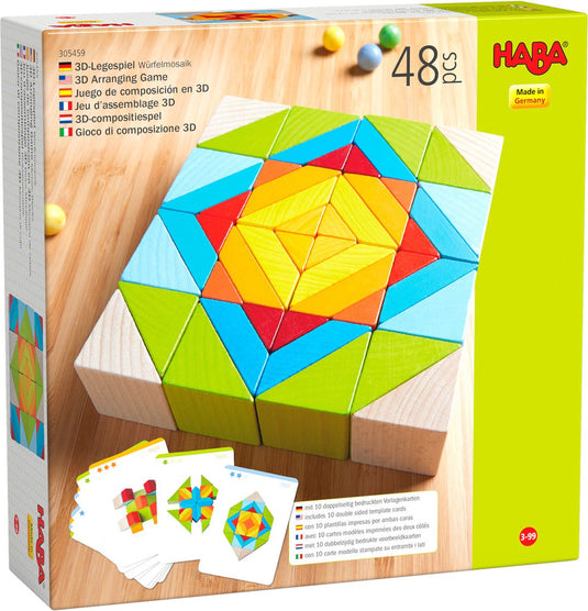 Haba 3d compositiespel blokkenmozaïek