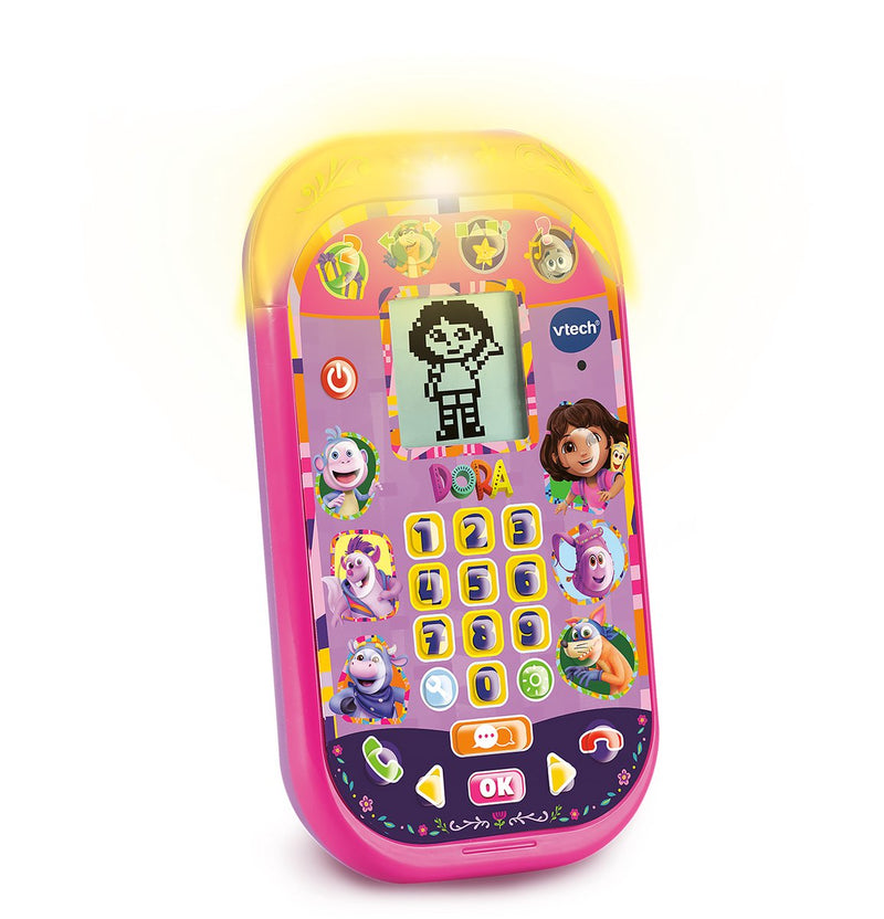 Chargez l'image dans la visionneuse de la galerie, Vtech dora - ontdek en leer smartphone
