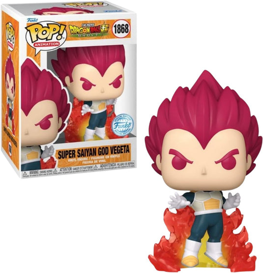 Funko pop! dragon ball super broly - super saiyan god vegeta