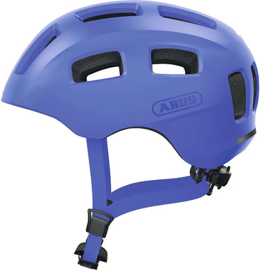 Abus fietshelm youn-i 2.0 mono blue m - 52-57 cm - blauw - geschikt voor gebruik op elektrische fietsen - stadsfietsen - 260 g