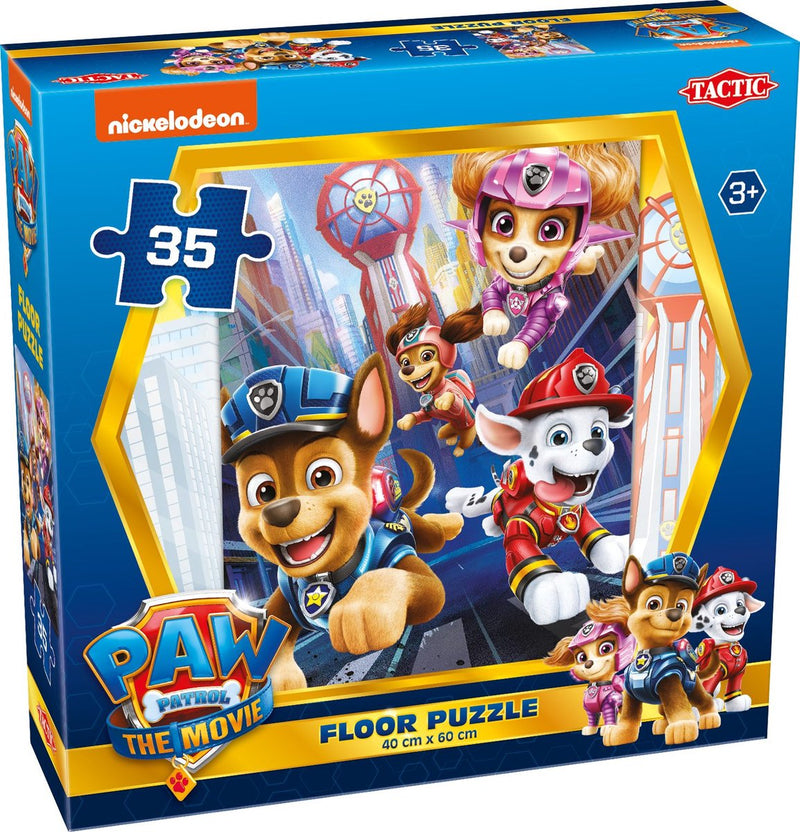 Afbeelding laden in galerijviewer, Tactic paw patrol – the movie vloerpuzzel – puzzel – vanaf 3 jaar – 35 stukjes – 60x40 cm
