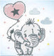 Diamond dotz® diamond dotz� sweet trunks - diamond painting (28x30 cm)