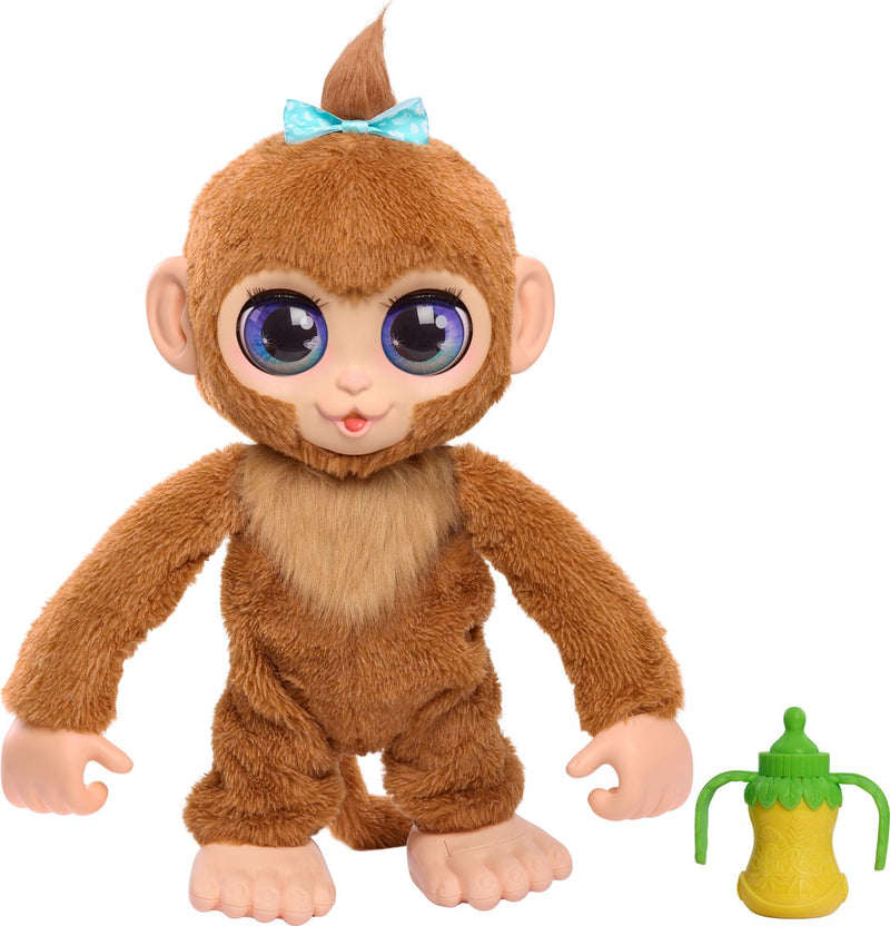 Afbeelding laden in galerijviewer, Just play furreal peanut the playful monkey - interactieve pluchen knuffelaap
