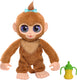 Just play furreal peanut the playful monkey - interactieve pluchen knuffelaap