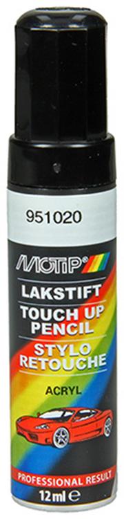 Motip 951020 - auto lakstift - zwart metallic - 12 ml