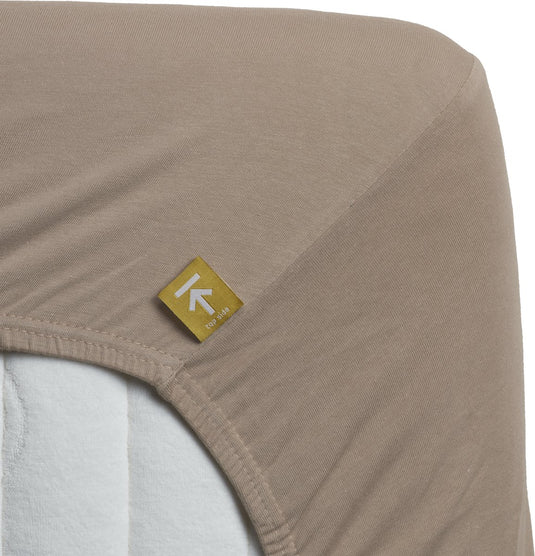 Beddinghouse jersey - hoeslaken - 90x200 220 - taupe