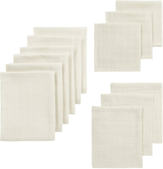 Meyco baby nature starterset - hydrofiel - 12-pack