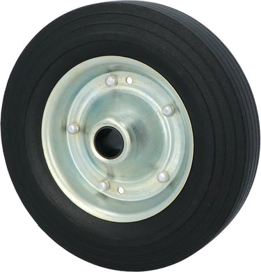 Carpoint reservewiel voor neuswiel (ean 8711293053773) - metalen velg en massief rubberen wiel - wiel 200x50mm - draagvermogen van 150kg