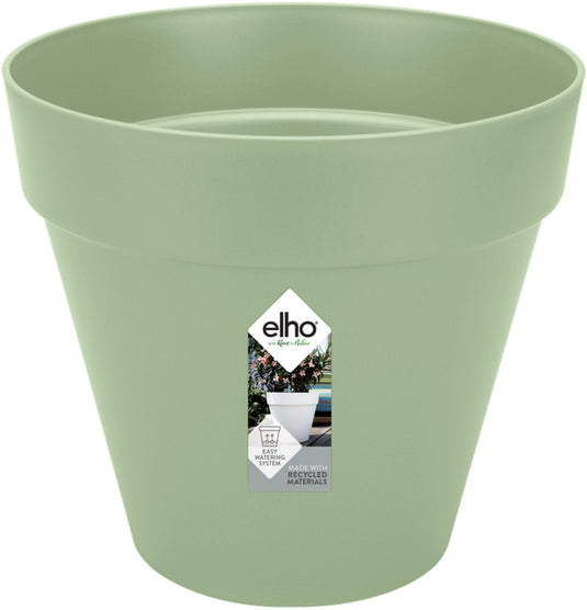 Elho loft urban rond 20 - bloempot voor buiten - ø 19.3 x h 17.5 cm - pistachegroen