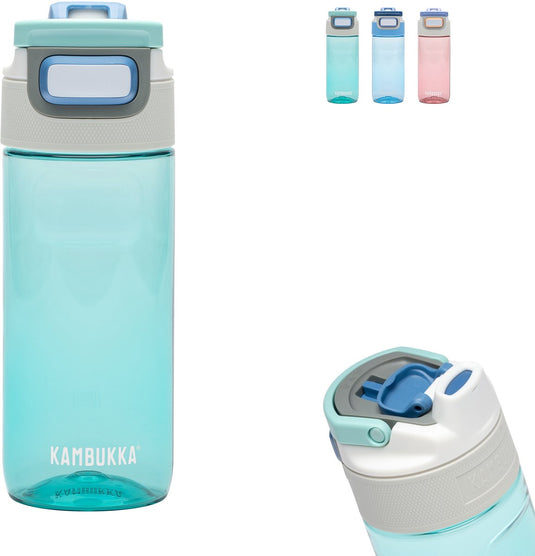 Kambukka elton drinkfles 500ml - ice green met 3-in-1 deksel en makkelijke reiniging