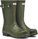 Hunter - regenlaarzen voor heren - original short - olijfgroen - maat 43eu
