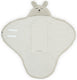 Jollein baby wikkeldeken - bunny - nougat - 100x105cm