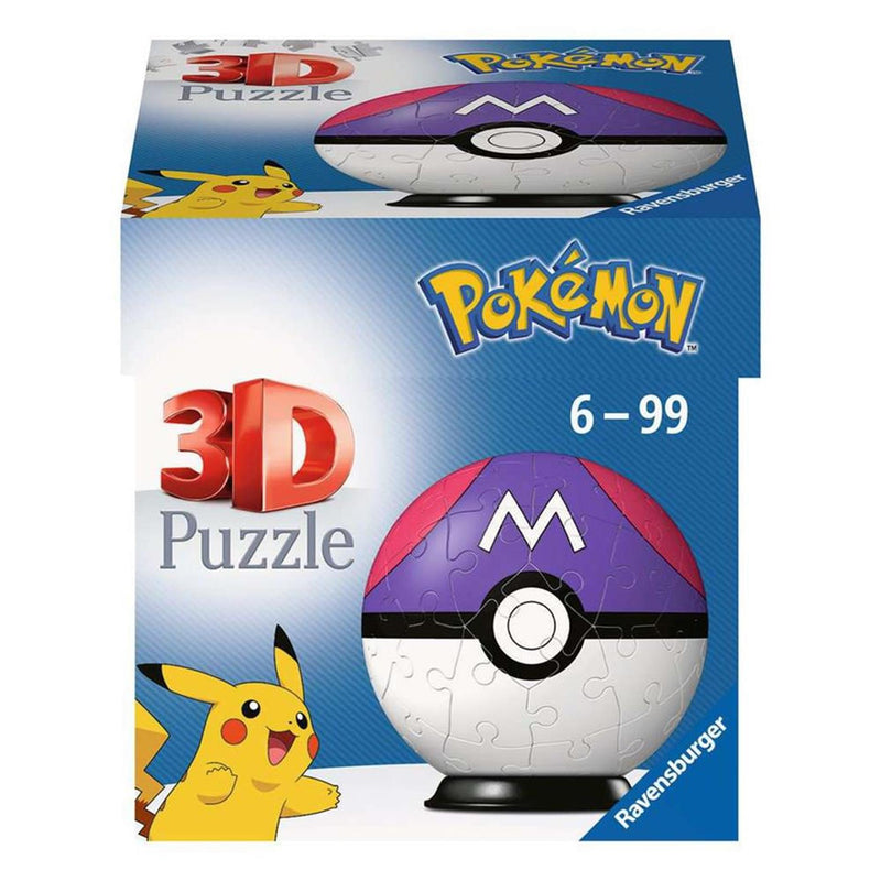 Load image into Gallery viewer, Ravensburger pokémon masterbal 3d puzzel

