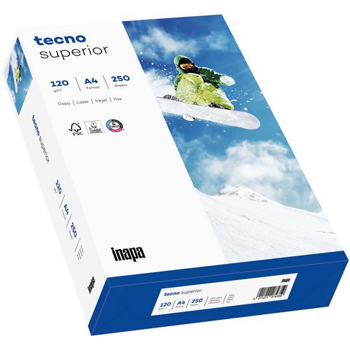 Papier tecno superior 120 a4 g m2 250 vel.