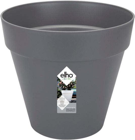 Elho loft urban rond 30 - bloempot voor buiten - ø 28.5 x h 26.0 cm - antraciet