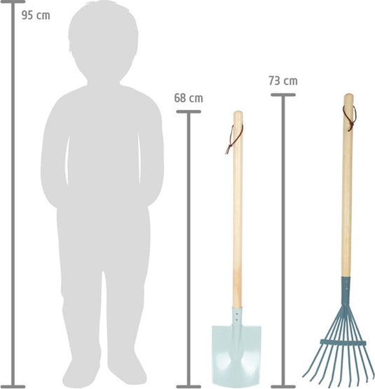 Small foot - houten tuingereedschap, 4dlg.