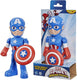 Marvel spidey and his amazing friends captain america - actiefiguur 23cm