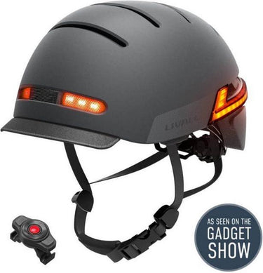 Livall bh51m neo black medium - (smart) fietshelm - sos functie - led richtingaanwijzers - smart verlichting
