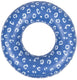 Swim essentials - zwemband - ø95 cm - blauw - luipaardprint - kind - flamingohoofd