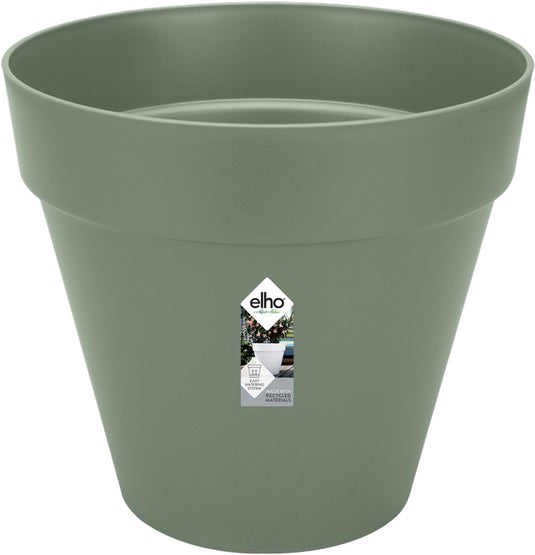 Elho loft urban rond 40 - bloempot voor buiten - ø 38.5 x h 35.3 cm - pistachegroen