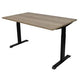 Bureau euroseats natuuriljk eiken , zwart 620 840x1400x800
