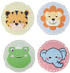 Koopman ronde dierenplacemats set van 12, 38cm