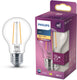 Philips led lamp - standaard lampvorm met e27 fitting - warmwit licht: 2700k - 25w - helder glas
