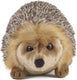 Living nature egel knuffel - bruin - pluche - 23 cm - egelknuffel - egeltje - bosdieren knuffeldieren - speelgoed voor kind