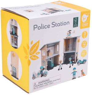 Classic world houten politiebureau