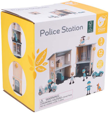 Classic world houten politiebureau
