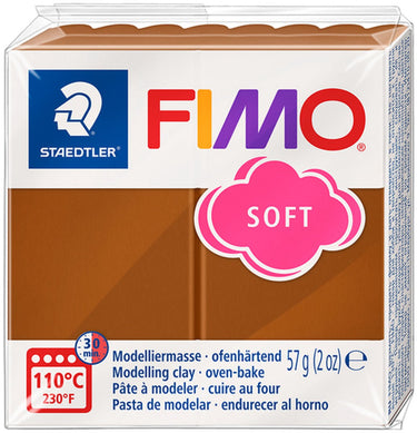 Fimo soft boetseerklei 57 g caramel