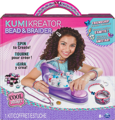Cool maker - 3 in 1 kumikreator - hobbypakket - voor armbanden en kettingen - knutselen