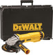 Dewalt haakse slijper met schuifschakelaar en herstartbeveiliging 1400 w dwe4237k-qs