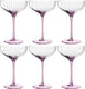 Leonardo poesia champagne coupe 260ml rosé - set 6