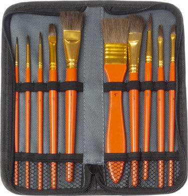 Kangaro penselenset - waterverf - 10 stuks in etui