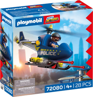 Playmobil 72080 politiehelikopter | 2 stuks