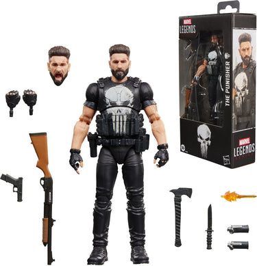Marvel legends series punisher, the punisher, verzamelactiefiguurset van 15 cm