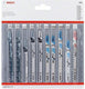 Bosch decoupeerbladenset all in one, 10 st.
