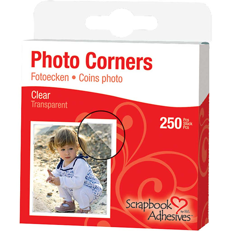 Load image into Gallery viewer, Https: www.cchobby.nl foto-hoeken-b-10-mm-helder-250-stuk-1-doos
