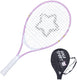 Ama sport kinder tennisracket kat roze 25 inch – lichtgewicht junior racket met tas – ideaal voor beginners –