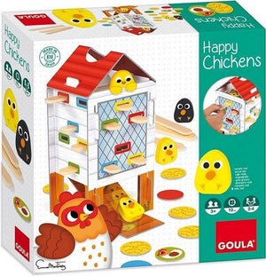 Goula jumbo - - happy chickens - educatief spel