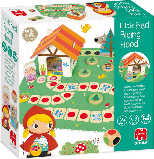 Goula jumbo - - little red riding hood roodkapje - bordspel