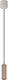 Trio soka - hanglamp - mokka - excl. 1x gu10 5 w - in hoogte verstelbaar