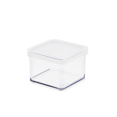 Rotho voedselcontainer voor lekkernijen vierkant 8x 0,5l loft wit