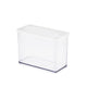 Rotho loft voedselbewaardozen - met witte siliconenafdichtring - 2,1 liter - transparant