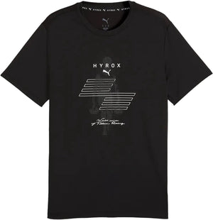 Puma x hyrox cloudspin thermoadapt t-shirt in de kleur zwart.