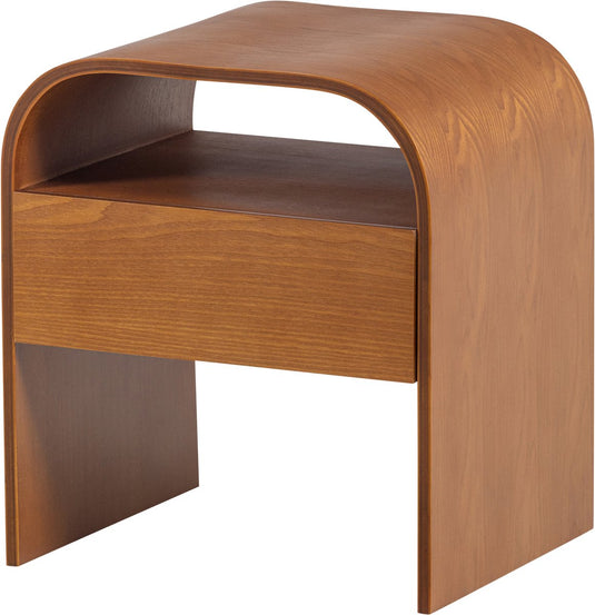 Woood momo nachtkastje - hout - bruin - 45x40x34